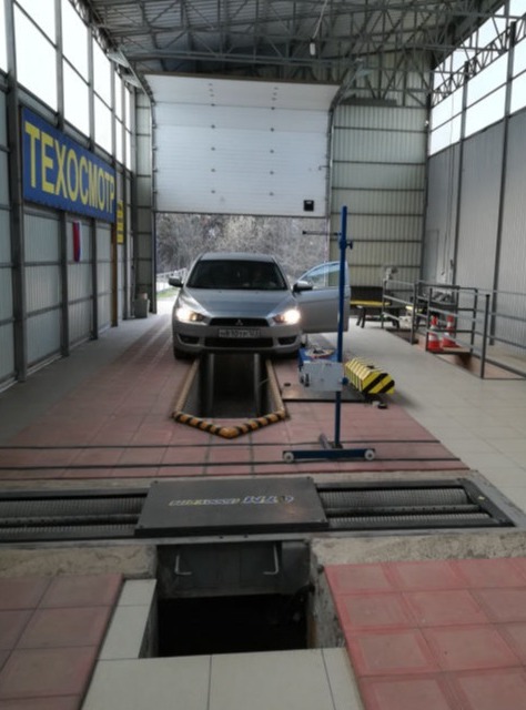 Пункт техосмотра в Абинске